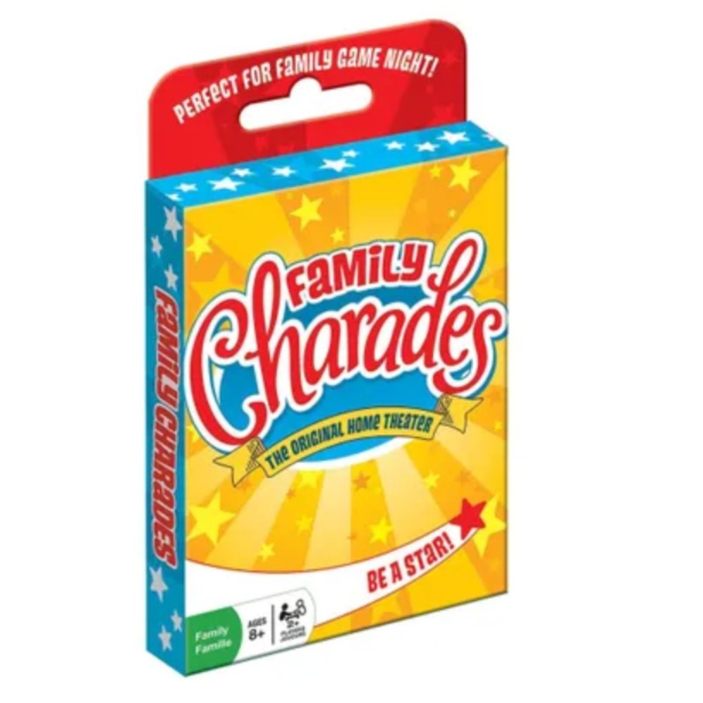 FREE W/ PURCHASE - New in box Family Charades Game